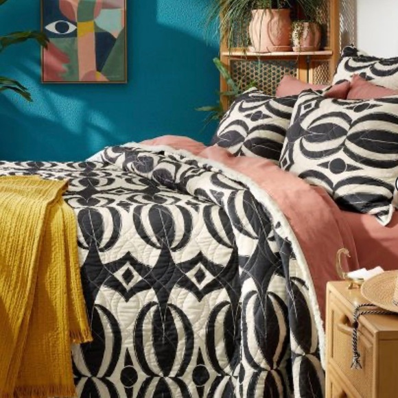 Opalhouse Coral Fringe Cotton Percale Sheet Set - Designed with Jungalow - QUEEN - Picture 4 of 10